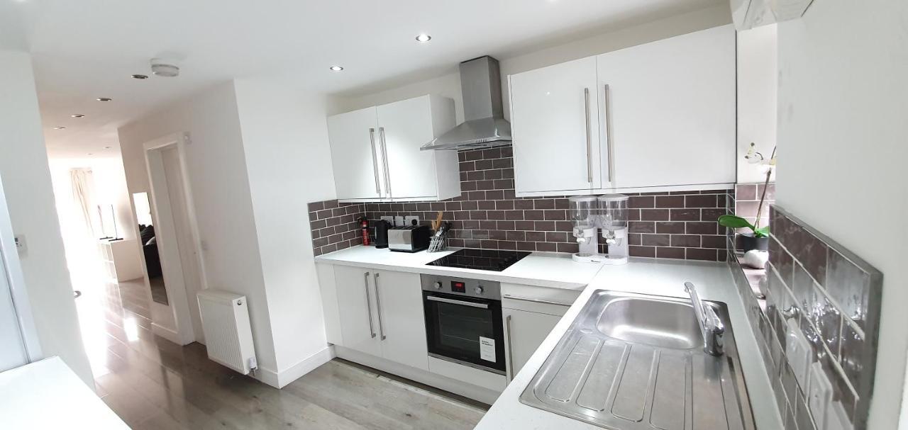 Trendy, Modern Garden Posh Peckham Apartment Londres Extérieur photo